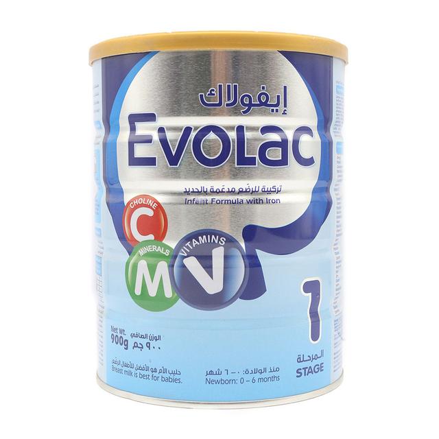 Evolac - Baby Milk Powder - 900g - Stage1 - 0-6m