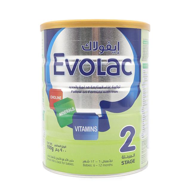Evolac - Baby Milk Powder - 900g - Stage2 - 6-12m