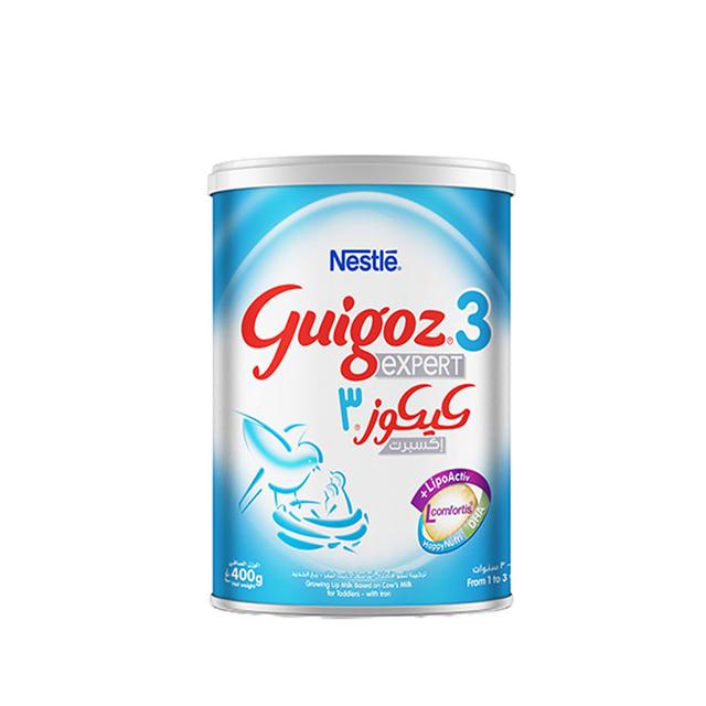 GUIGOZ Milk Formula EXPERT Stage 3, 1-3 years, 400 gm