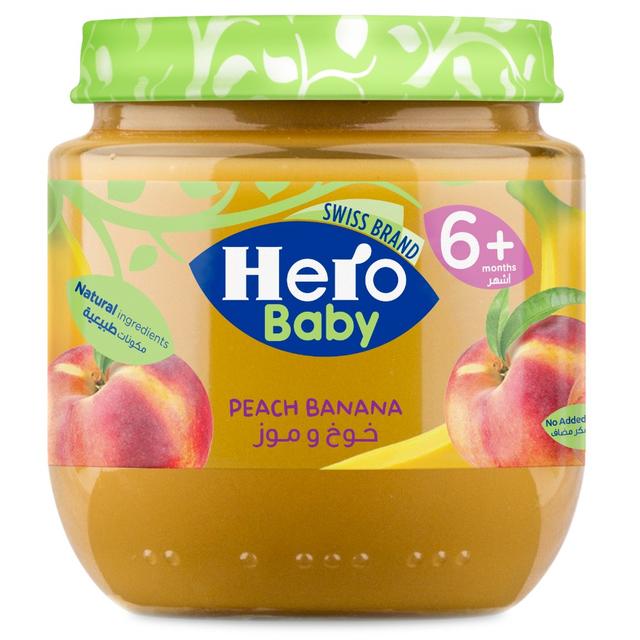 Hero Baby - Peach Banana Jar 6m+
