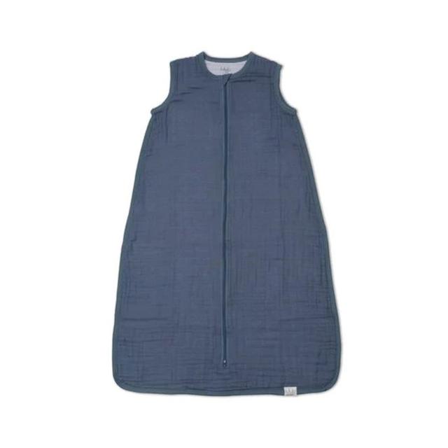 Lulujo - Muslin Sleeping Bag - Navy Night - Size - 6-12 m