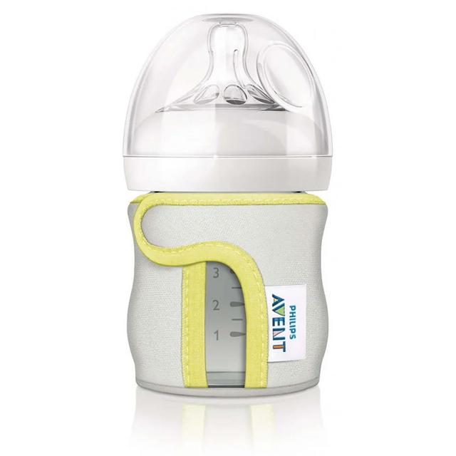 Philips - Avent Glass bottle sleeve 120 ml - Vanilla&Grey