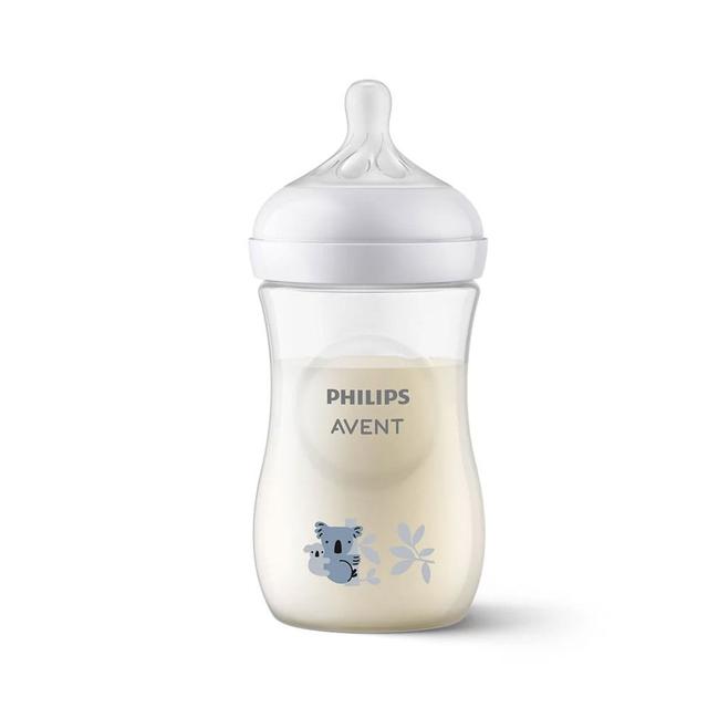 Philips - Avent Natural Response Baby Plastic Bottle +1 months 260 ml - koala