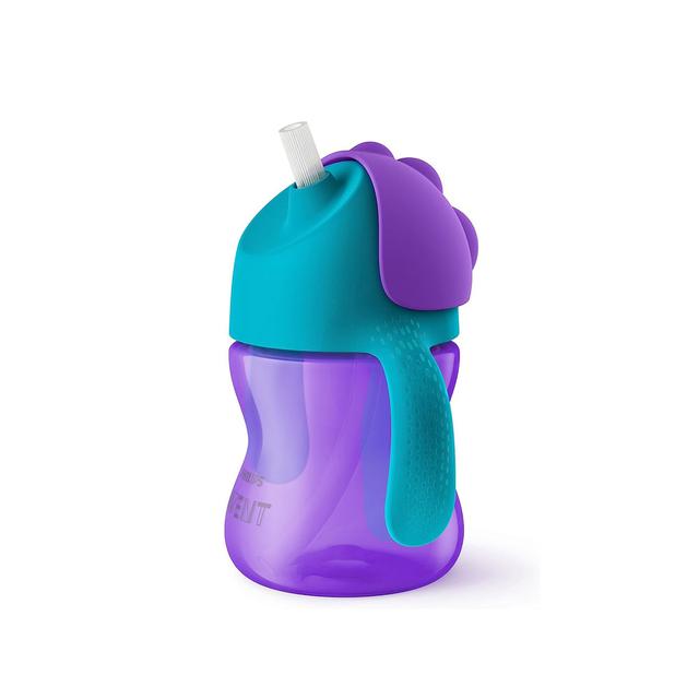 Philips Avent StrawCup Purple and Green- 200ml