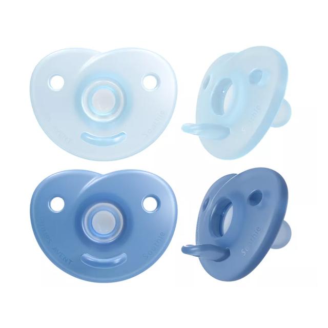 Philips Avent - Soothie Pacifier Anti-Colic Boys - 0-6 Months - Pack of 2