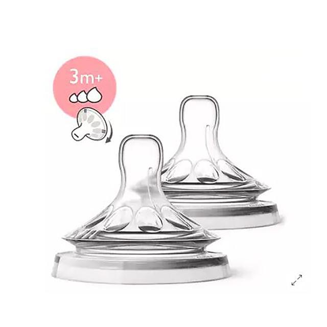 Philips AventNatural baby nipple-3m+/2 pieces