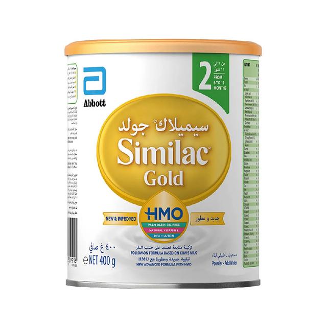 Similac - Gold 2 HMO Follow-On Formula Milk (6-12m) - 400g