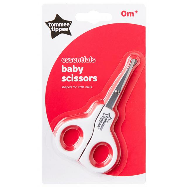 Tommee Tippee مقص أظافر للرضع لون أبيض