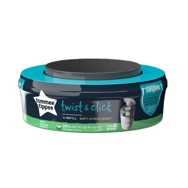 Tommee Tippee - Anti-Bacterial Nappy Disposal Bags Cassette