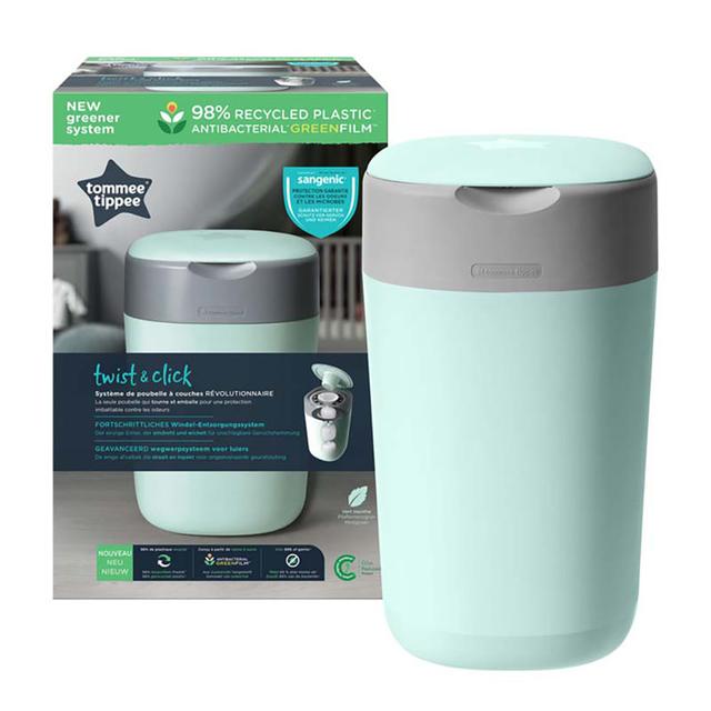Tommee Tippee Twist and Click Advanced Nappy Bin - Blue