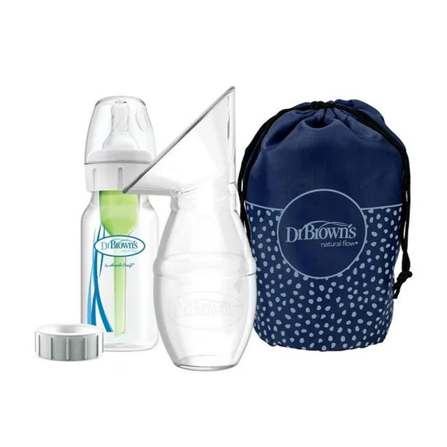 Dr.Brown's - Silicone One-Piece Breast Pump + Anti-Colic Bottle 120 ml
