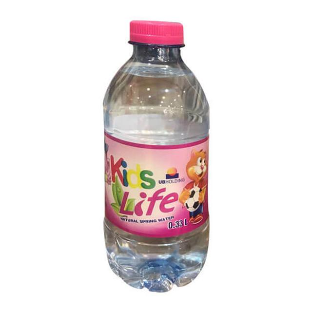 Kids Life - Box of Water Bottle 330 ml - 24 pcs