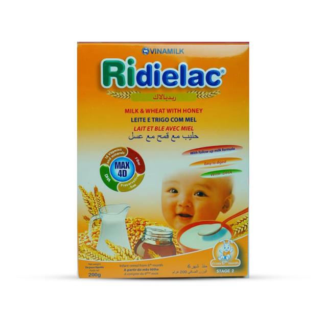 Ridielac -food for children - Milk with wheat and honey - +6 month