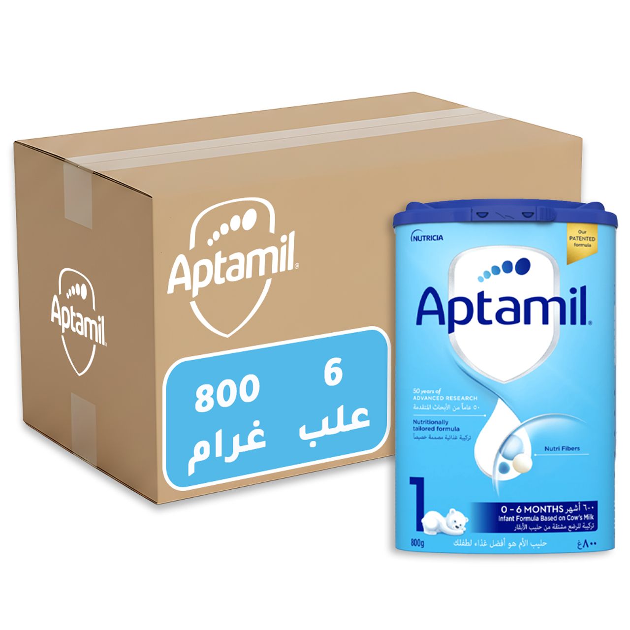 Aptamil - 1 Next Generation Infant Milk Formula 800g - 6Pcs