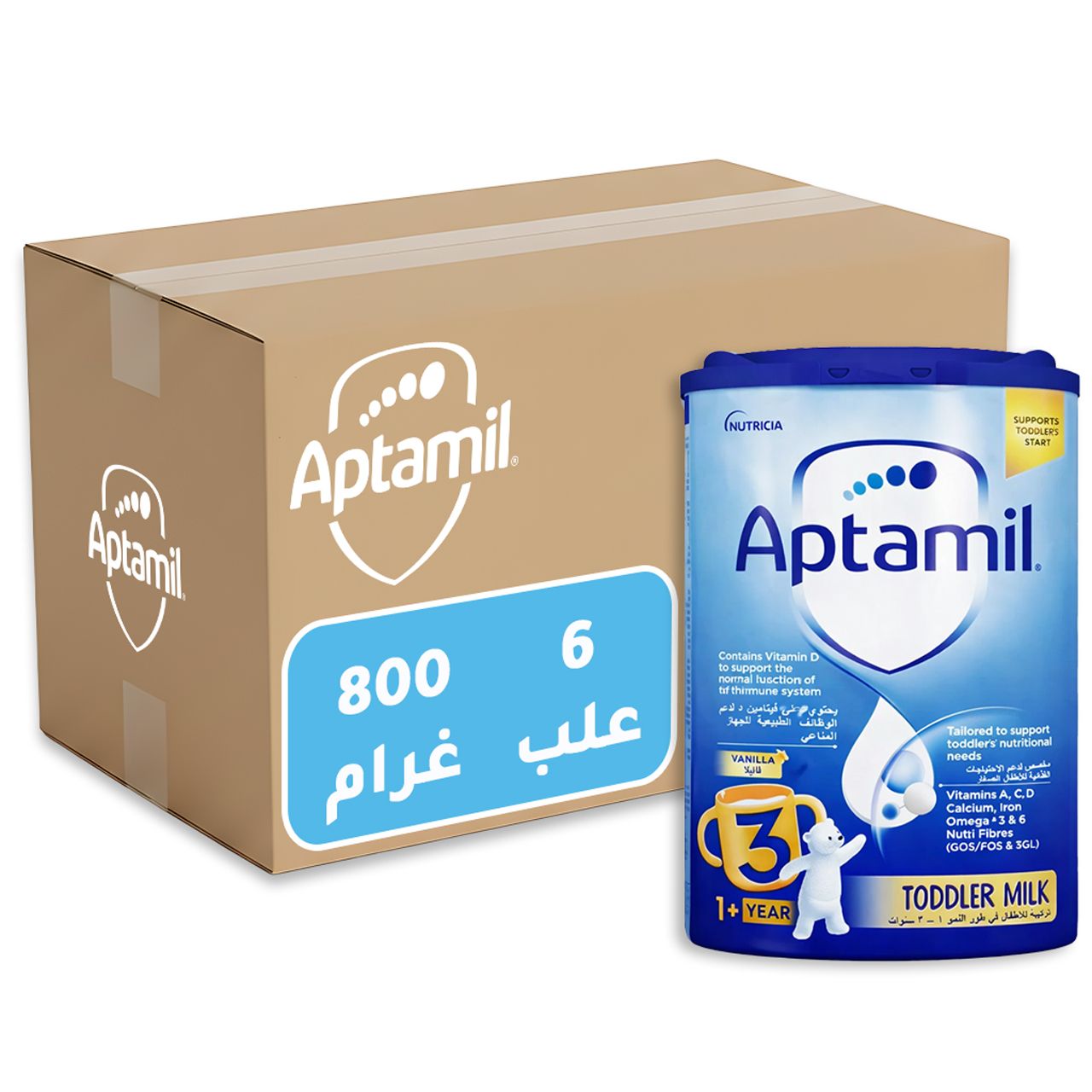 Aptamil - 3 Next Generation Growing Up Formula 800g - 6Pcs