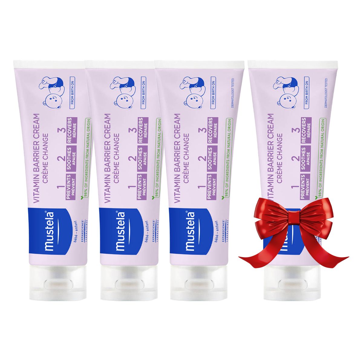 Mustela - 123 Vitamin Barrier Cream 50ml + 1 Free