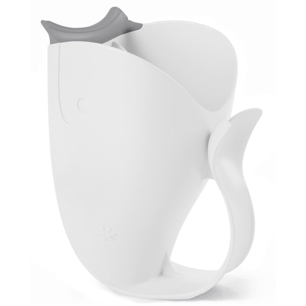 Skip Hop-Moby Waterfall Bath Rinser-white