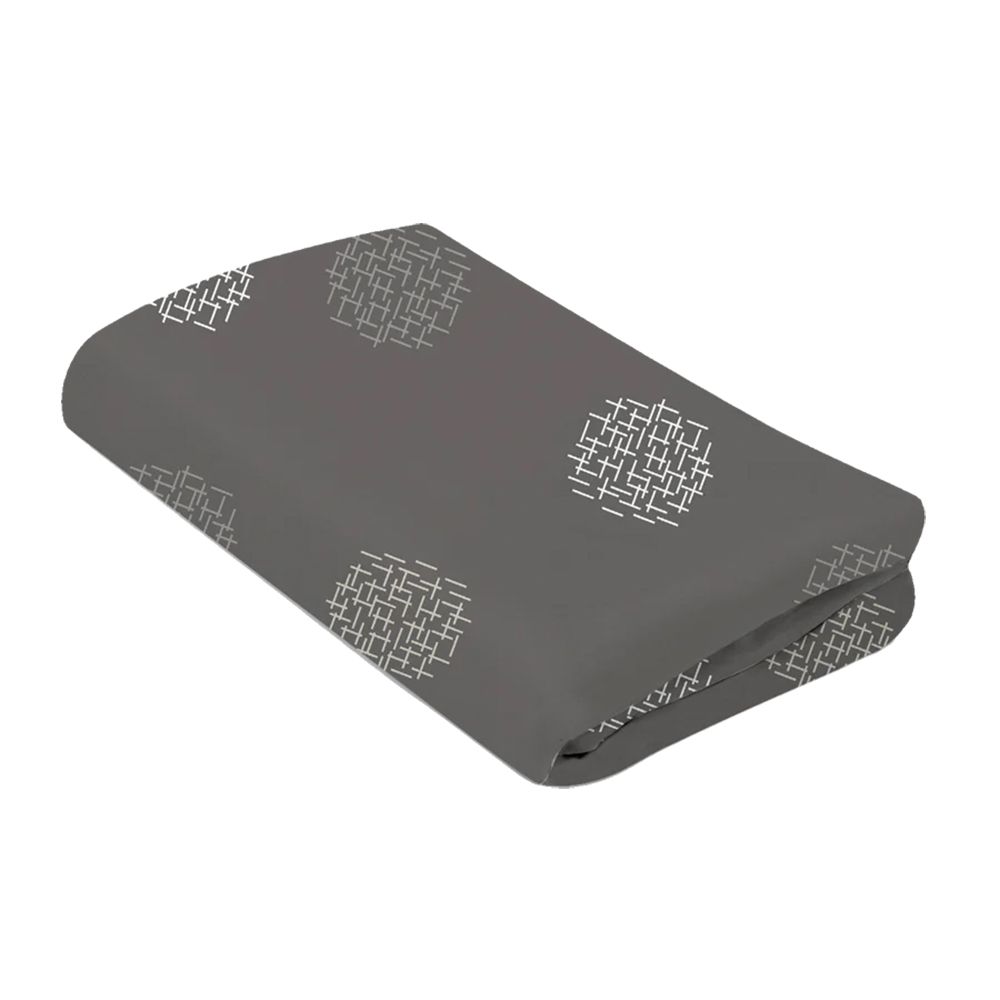 4Moms - Mamaroo sleep bassinet sheet - Grey crosshatch