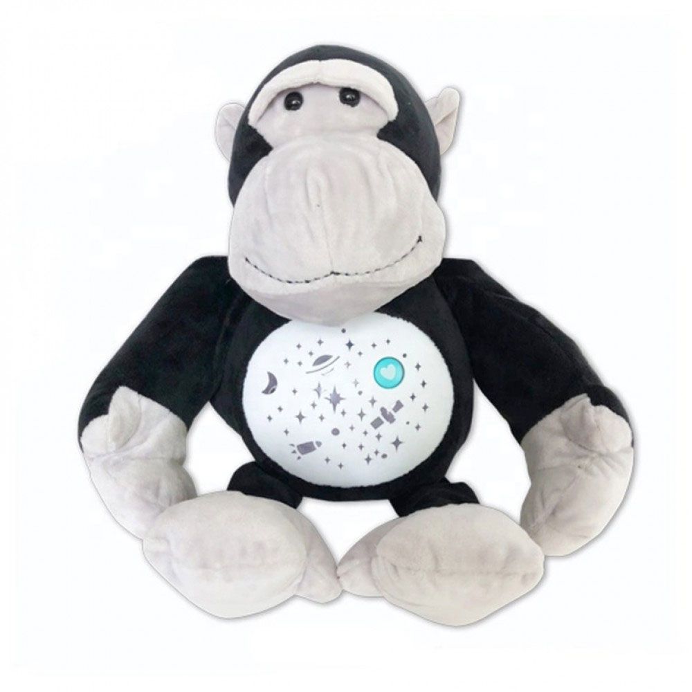 Mebkid - Night Light with Projector Baby Doll Monkey
