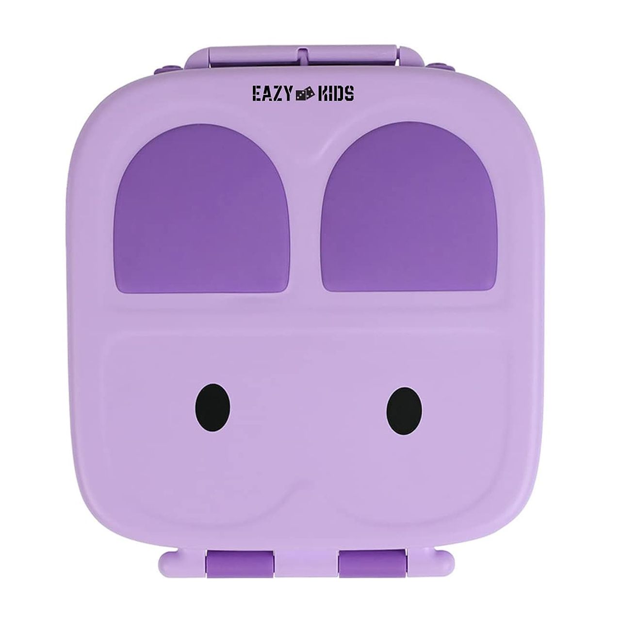 Eazy Kids - Bento Lunch Box With Handle - Purple