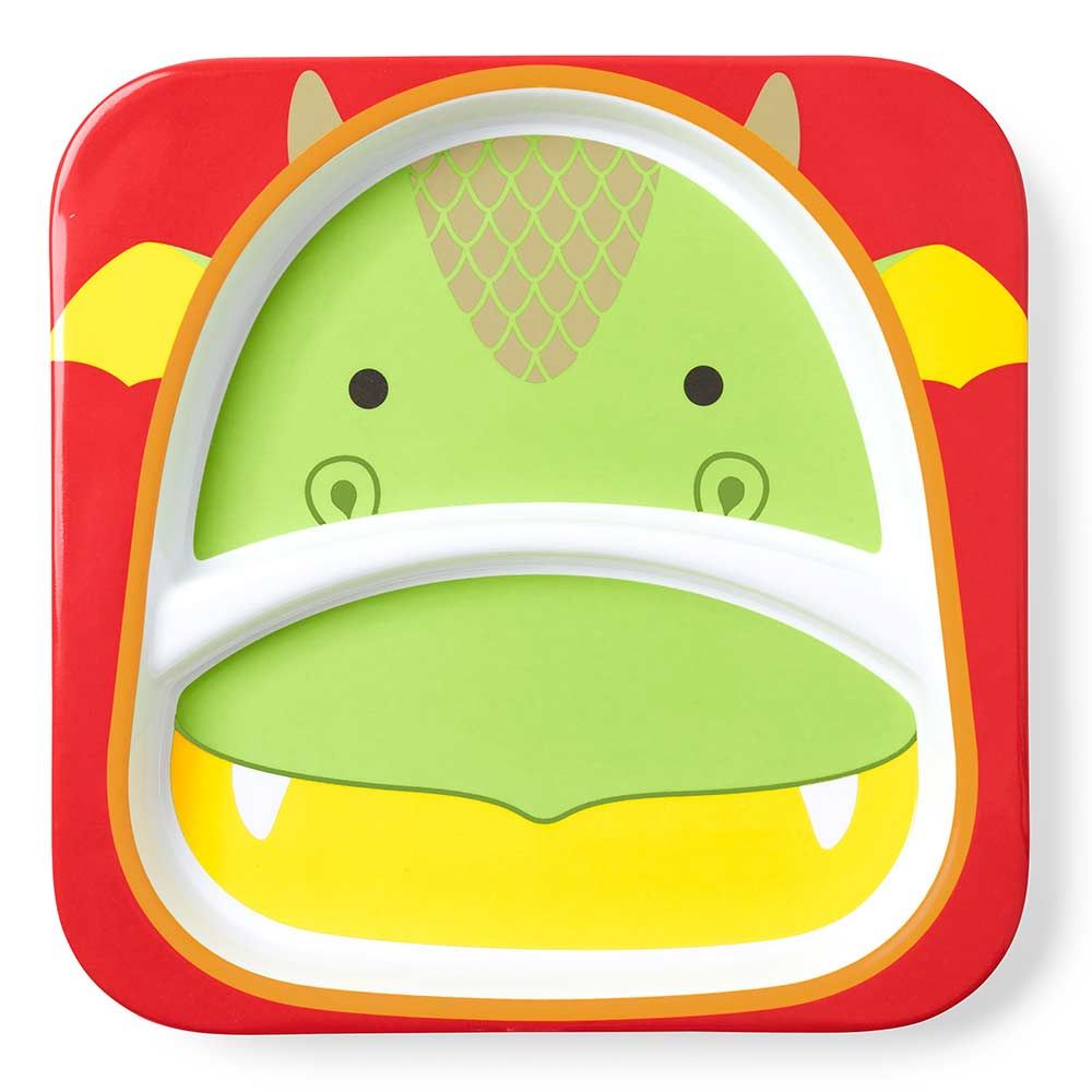 SkipHop - Zoo divided plate - Dragon