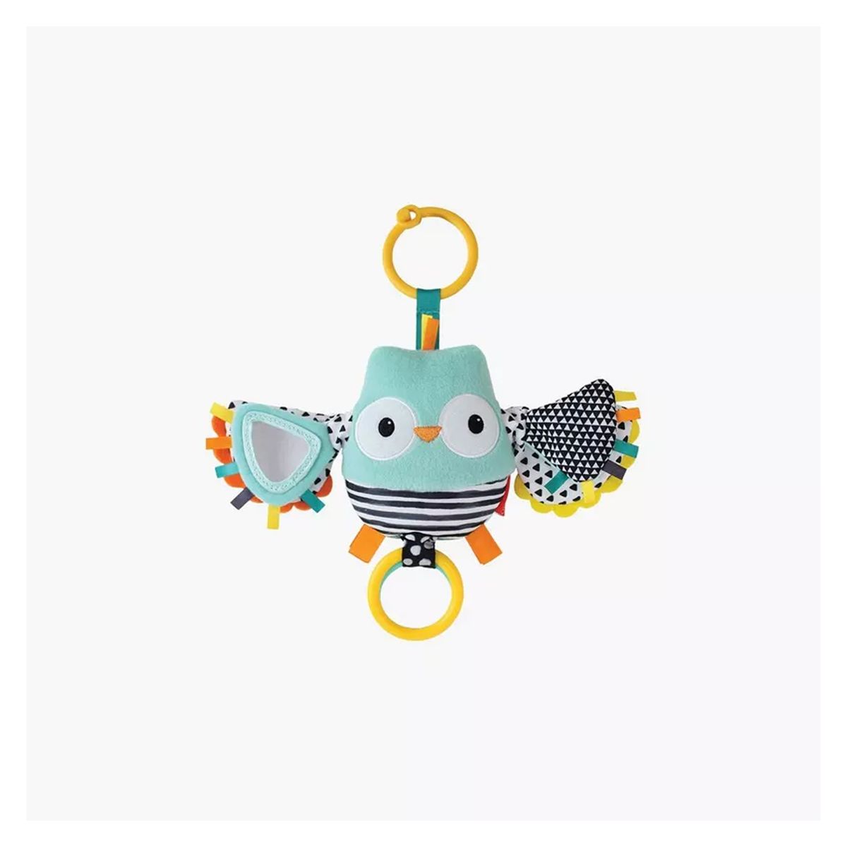 Infantino - Flutter & Jitter 0+m - Owl - Green