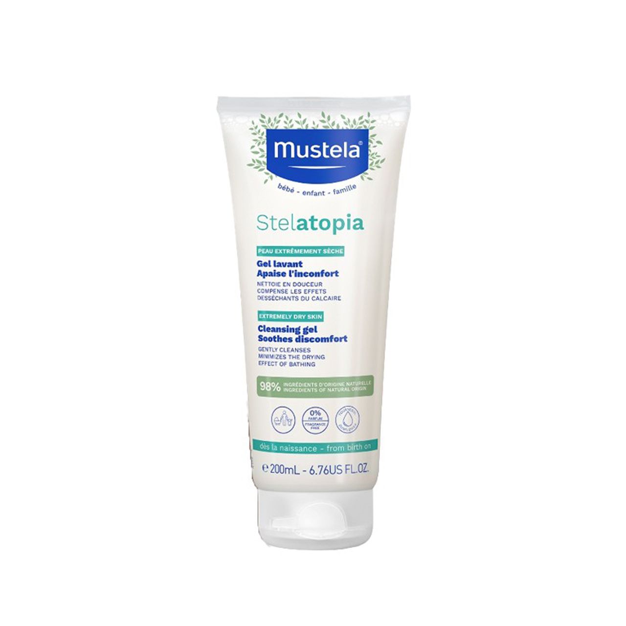 Mustela - Stelatopia Soothing Cleansing Gel - 200ml