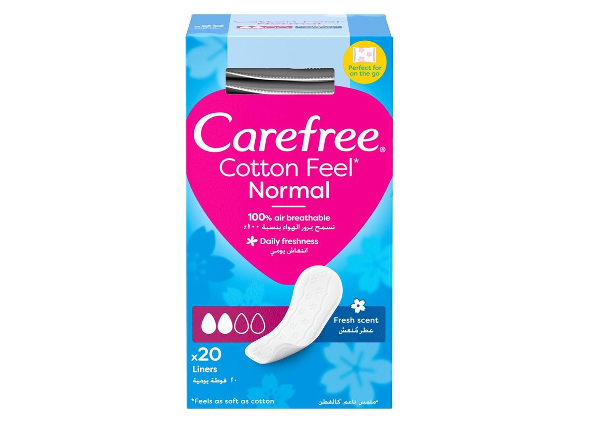 Carefree Panty Liners, Normal size - Pack of 20