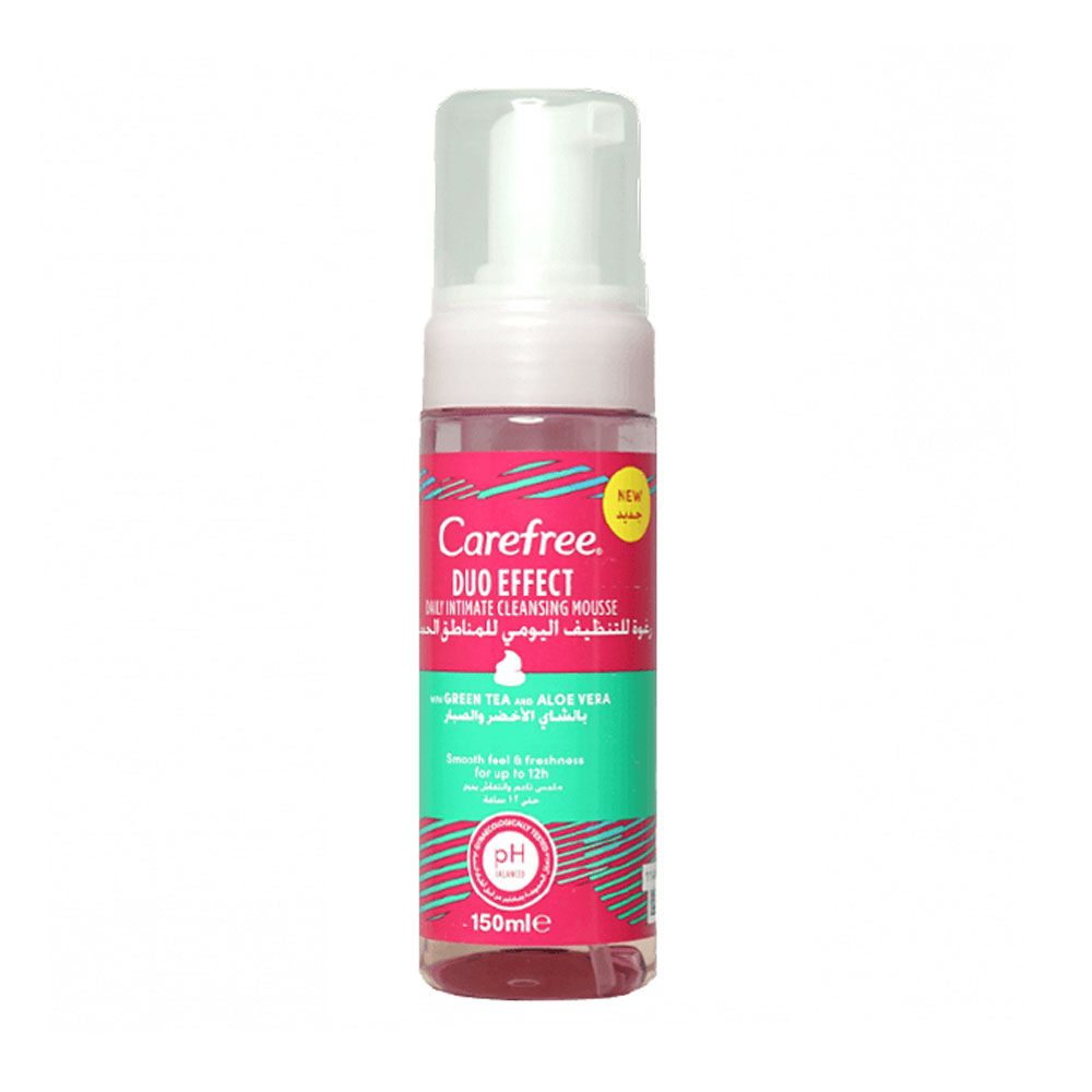 Carefree - Daily Cleaning For Sensitive Areas With Green Tea And Aloe Vera -150ml