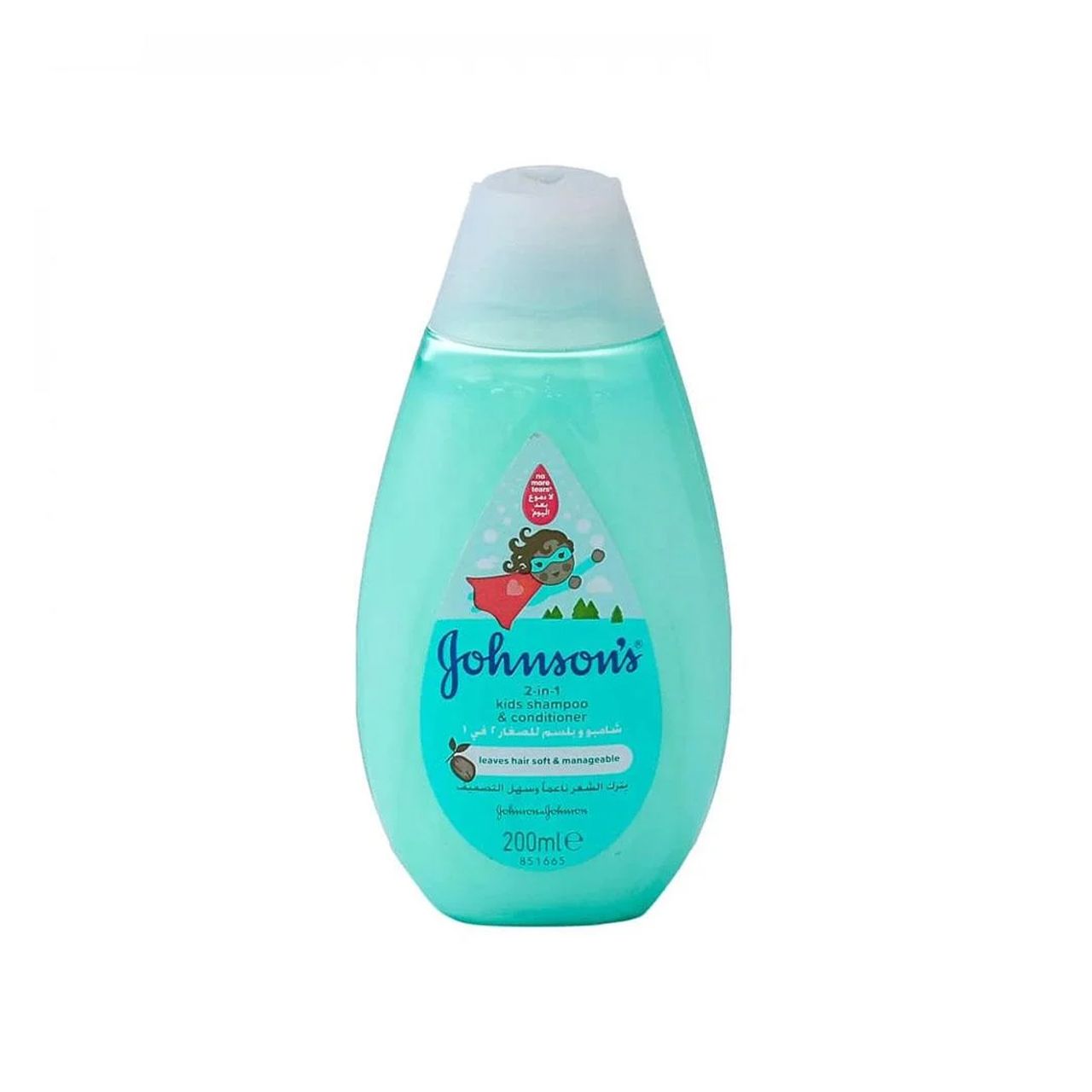 Johnson's - 2in1 Kids Shampoo & Conditioner 200ml