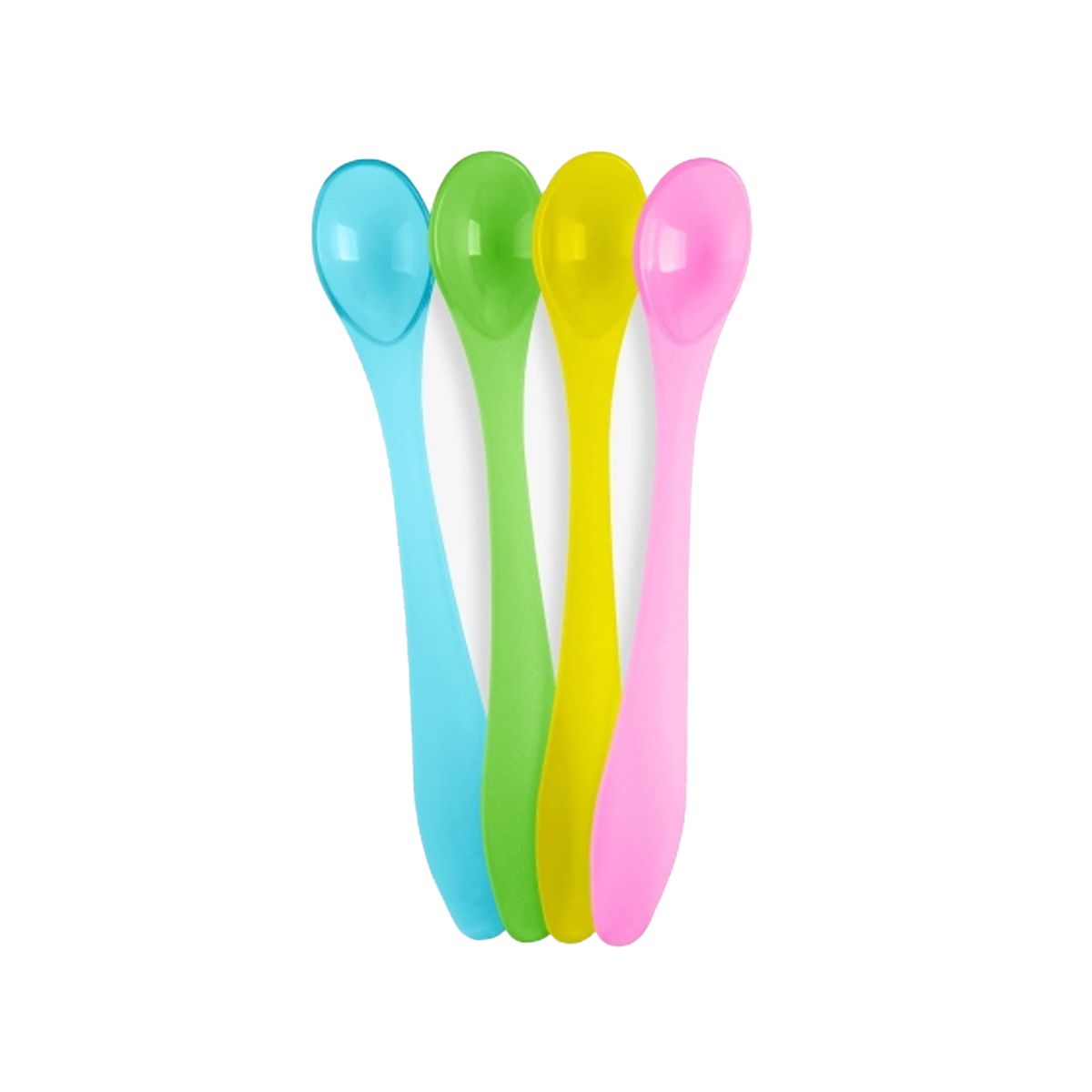 Kikkaboo - Set spoons 4pcs - Rainbow