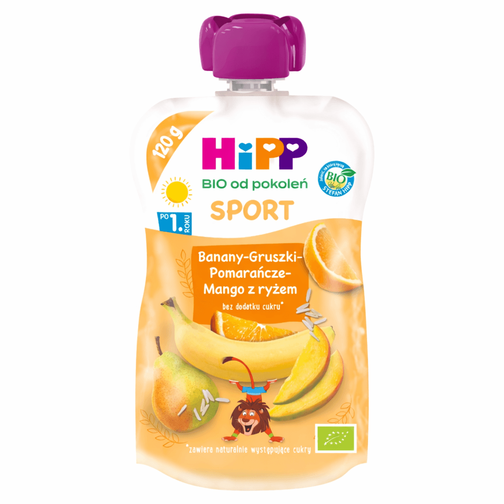 Hipp - Baby Puree Sport 120g - Banana , mango , orange & Rice