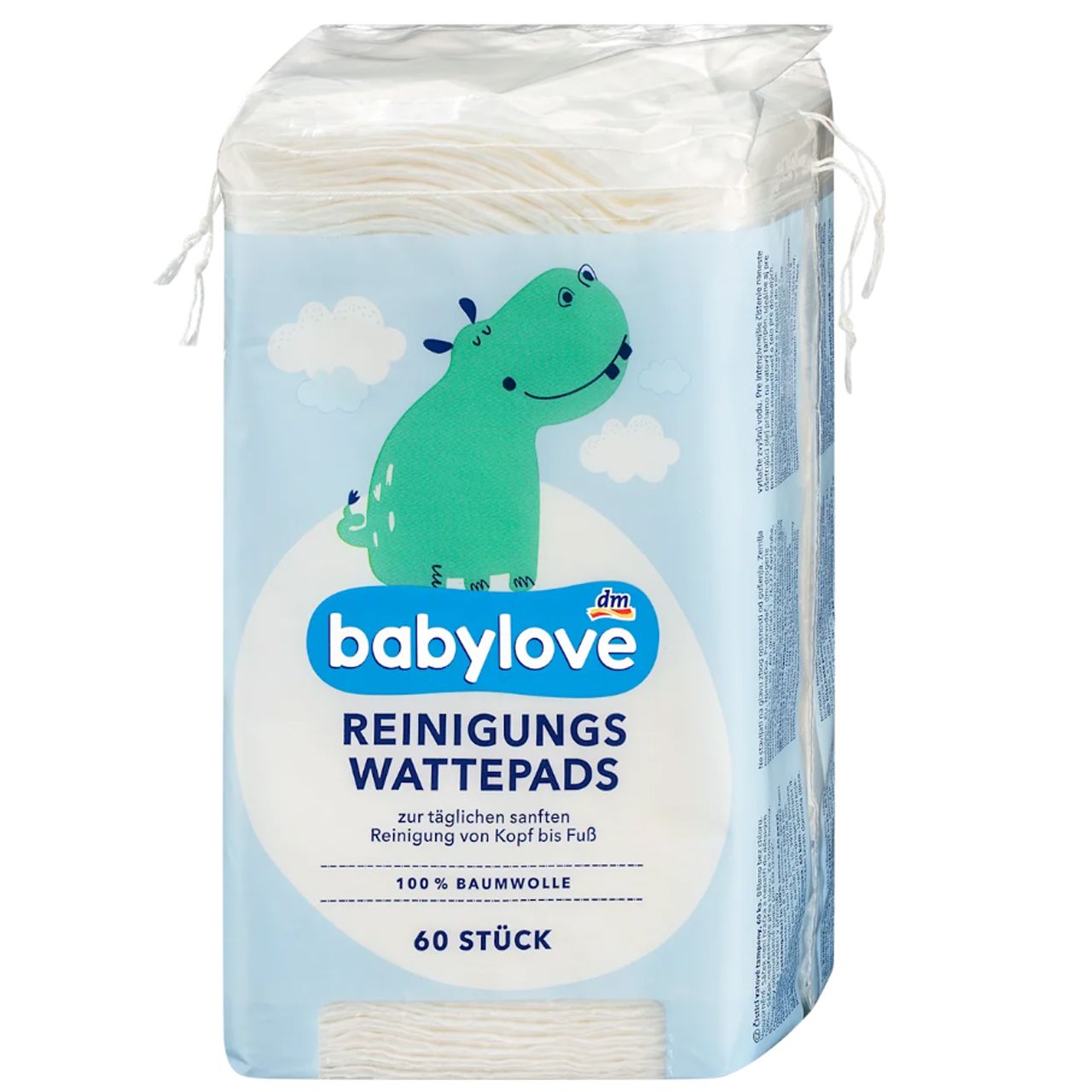 babylove - Reinigungs Wattepads - 60 pcs