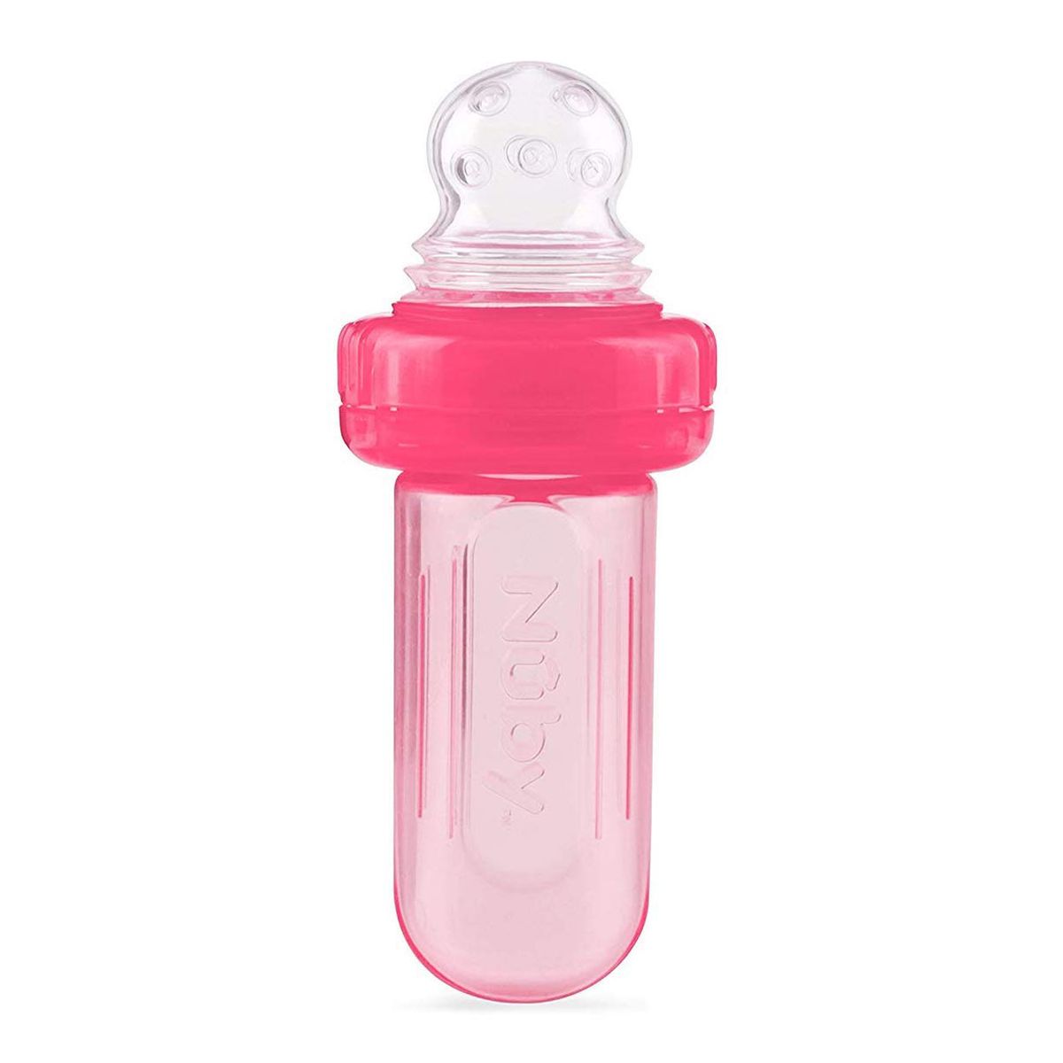 Nuby - Esay Squeezy Feeder 40ml 6+m - Pink