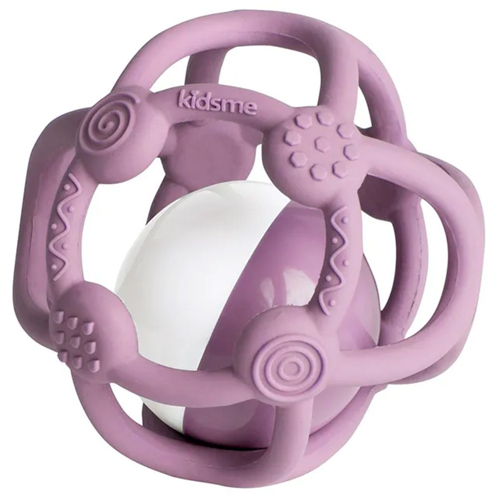 Kidsme - Silicone Teething Ball +3 months - Purple