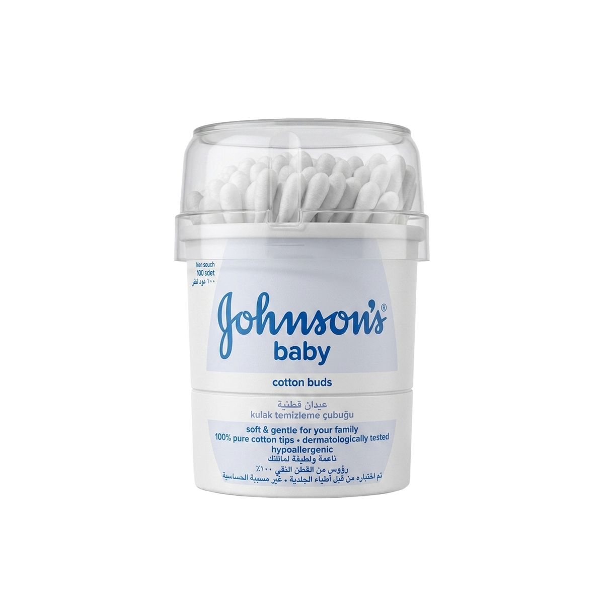 Johnson's - Pure Cotton Buds 100 buds