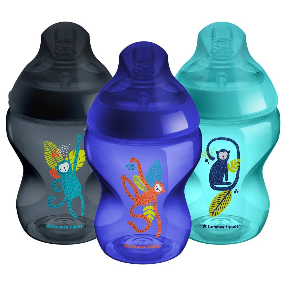 Tommee Tippee - Closer To Nature - 260ml - 3Pcs - 0+months