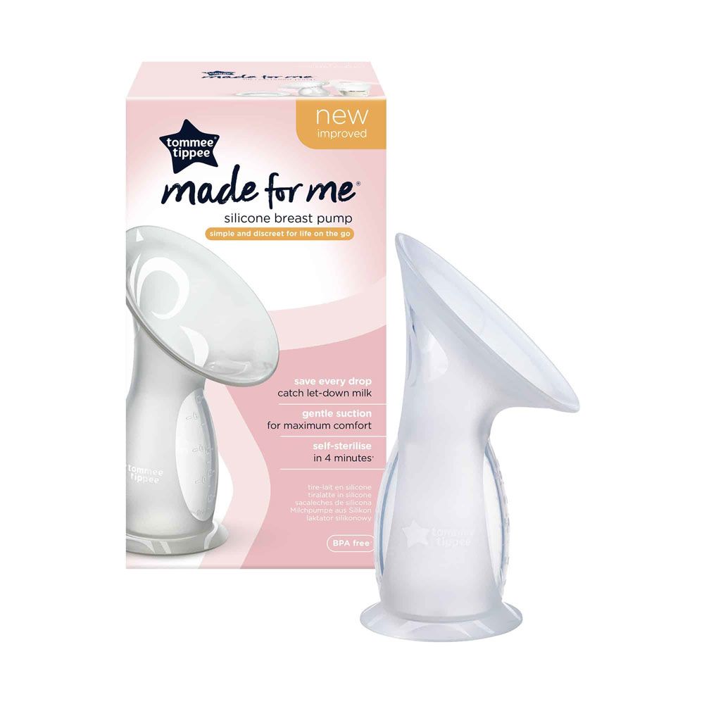 Tommee Tippee  - Made for Me Silicone Breast Pump