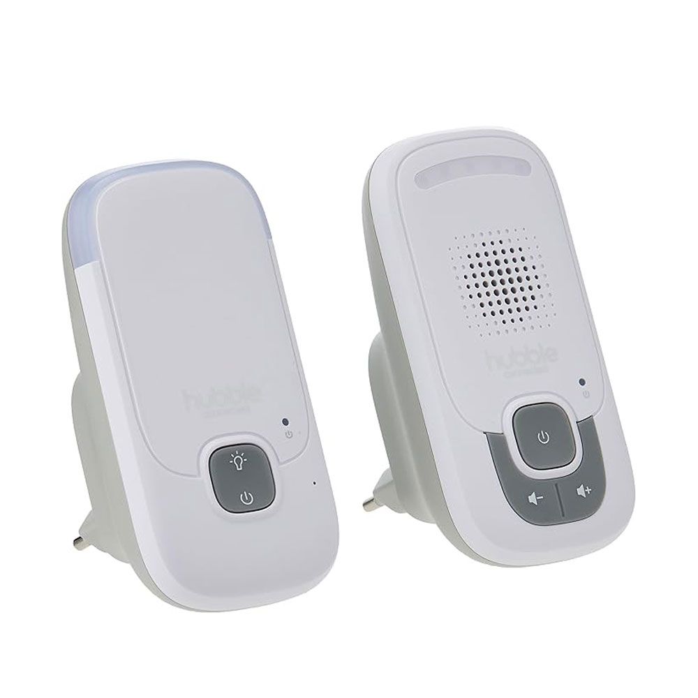 Hubble - Connected Listen Glow Baby Monitor with Night Light - white