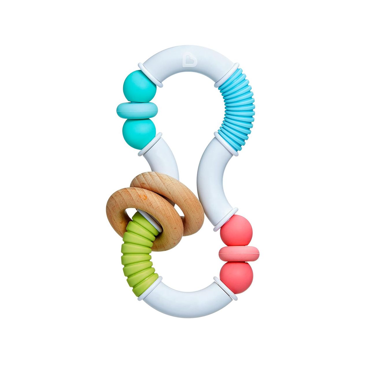 Munchkin - Sili Twisty Teether 3+m - White