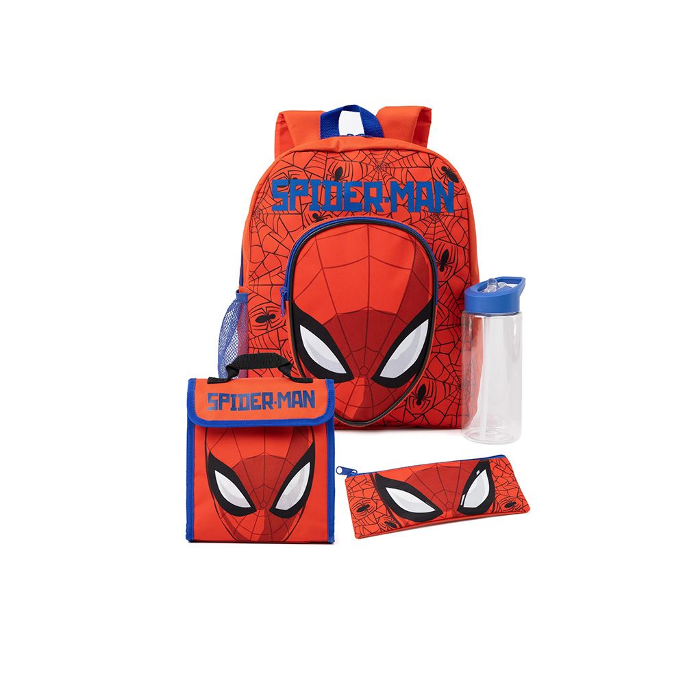 Next - Vanilla Underground Spiderman Licensing 4 Piece Backpack Set