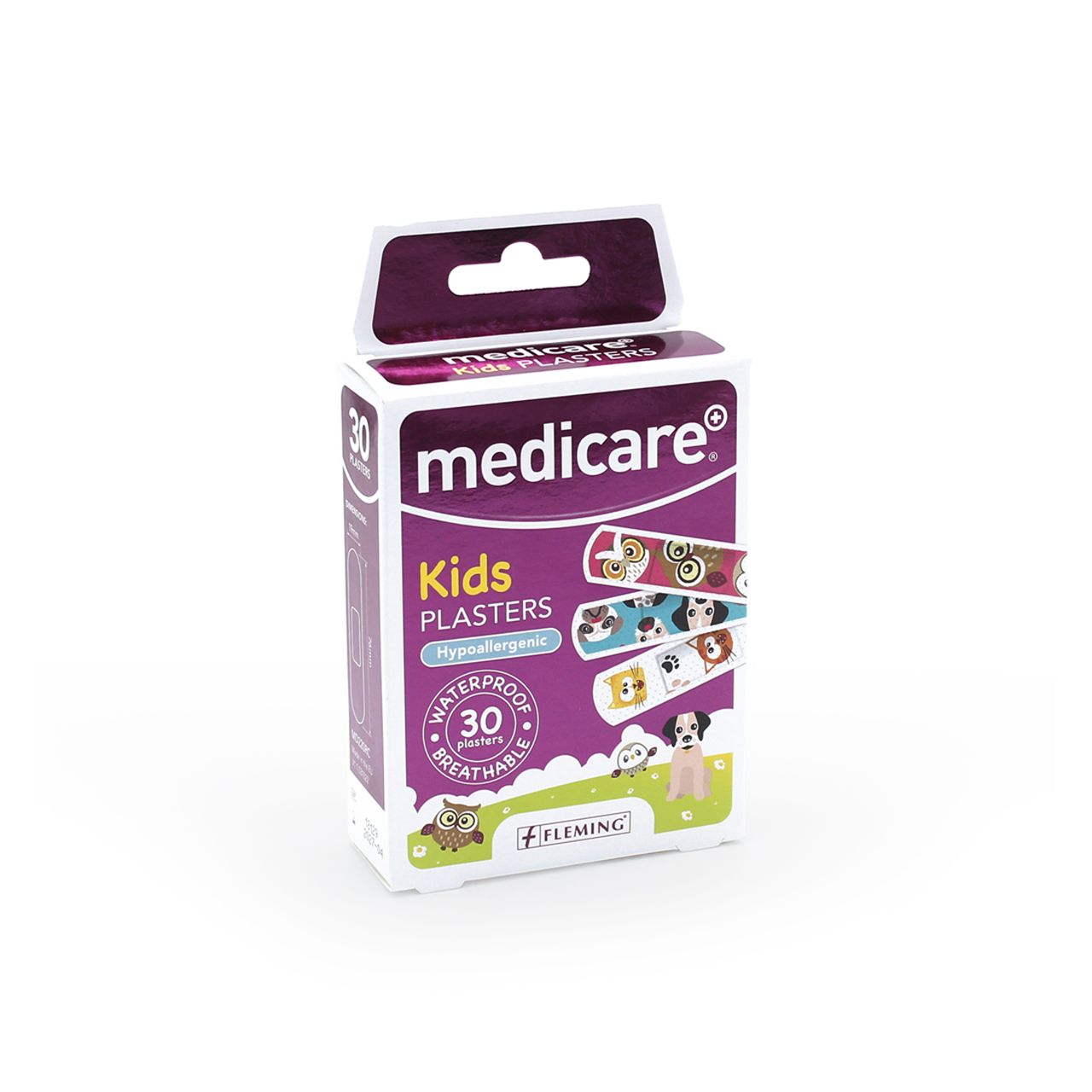 Medicare - Kids Waterproof Plasters 30Pcs - animals