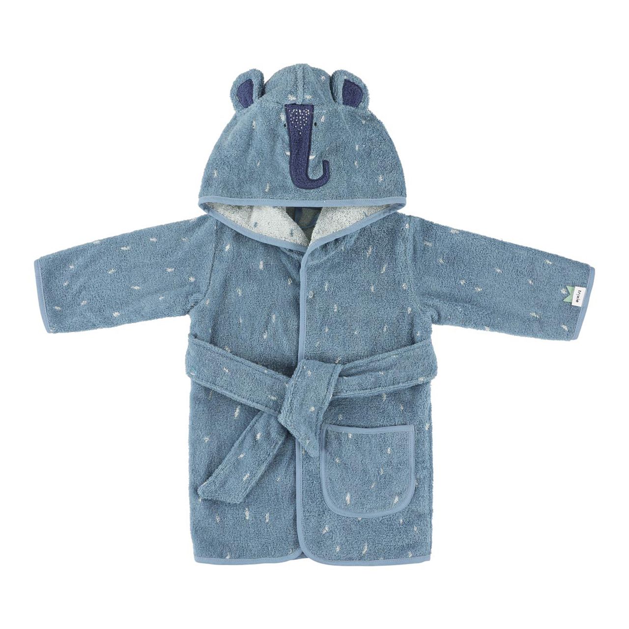 Trixie - Bathrobe -1-2year -Elephant
