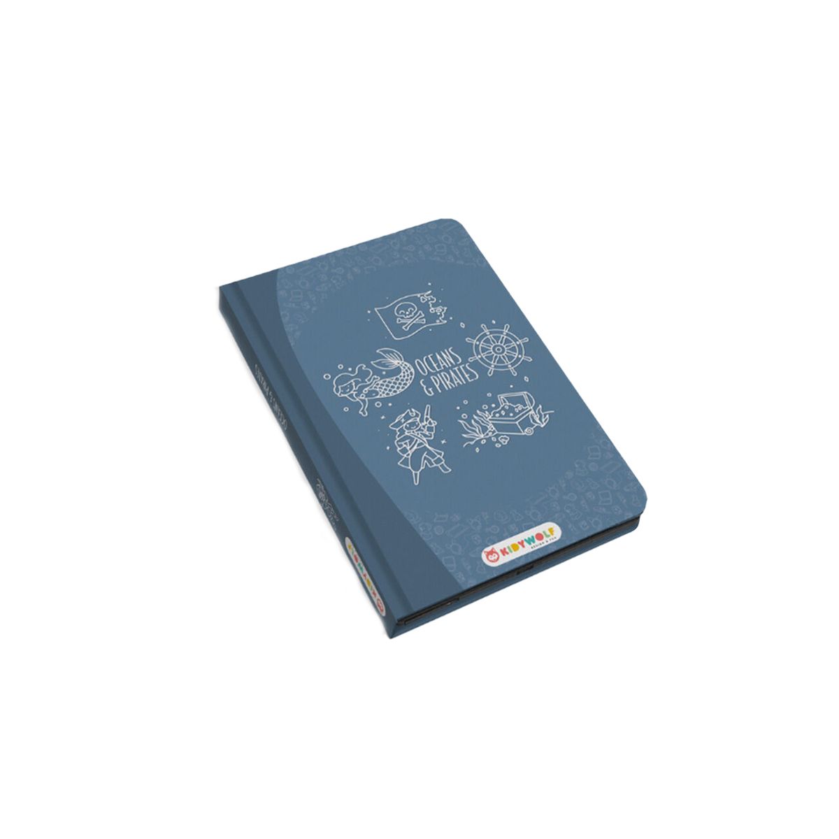 Kidywolf - Kidydraw Mini LCD Tracing Book - Oceans And Pirates
