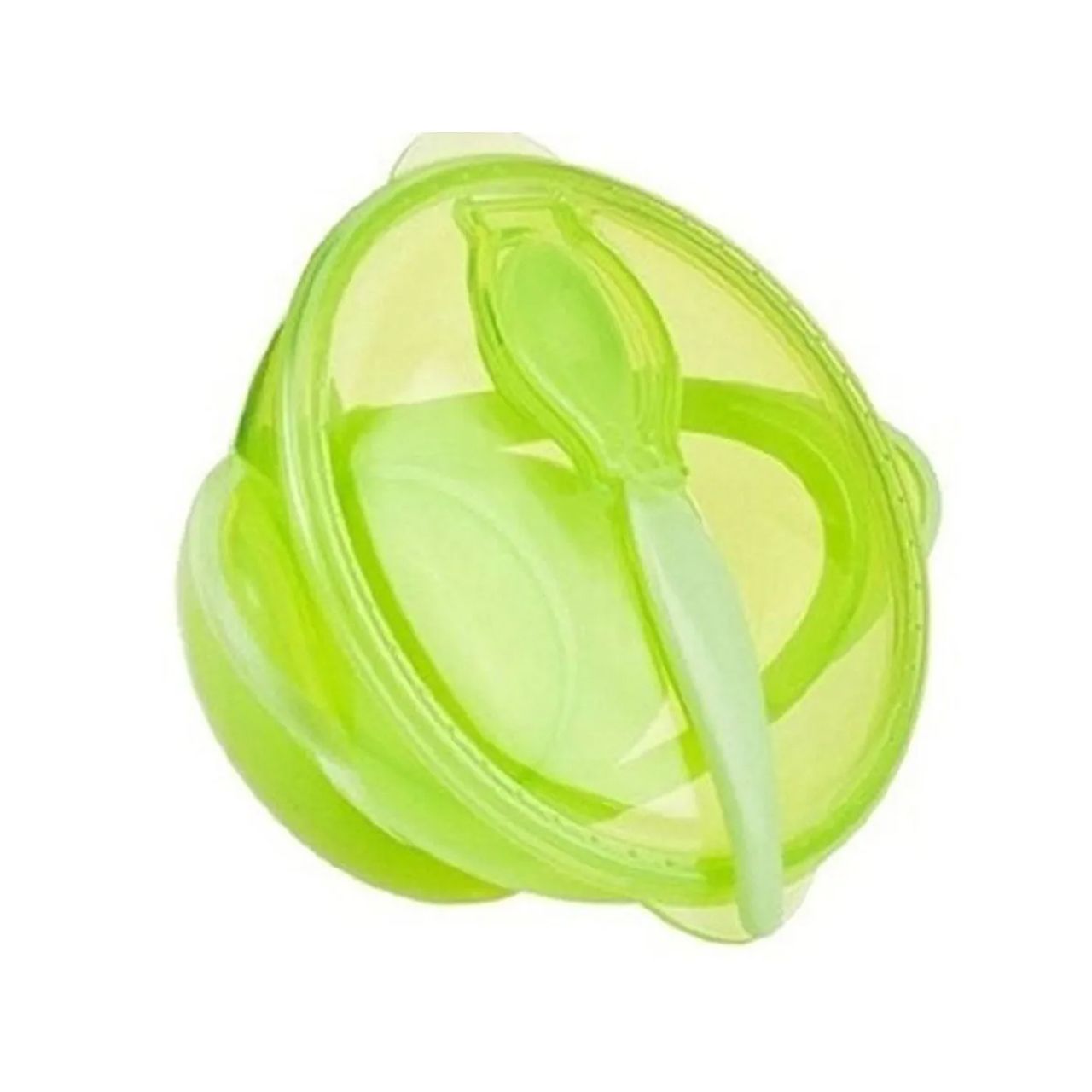 Nuby - Suction Bowl And Spoon 6+m - Green
