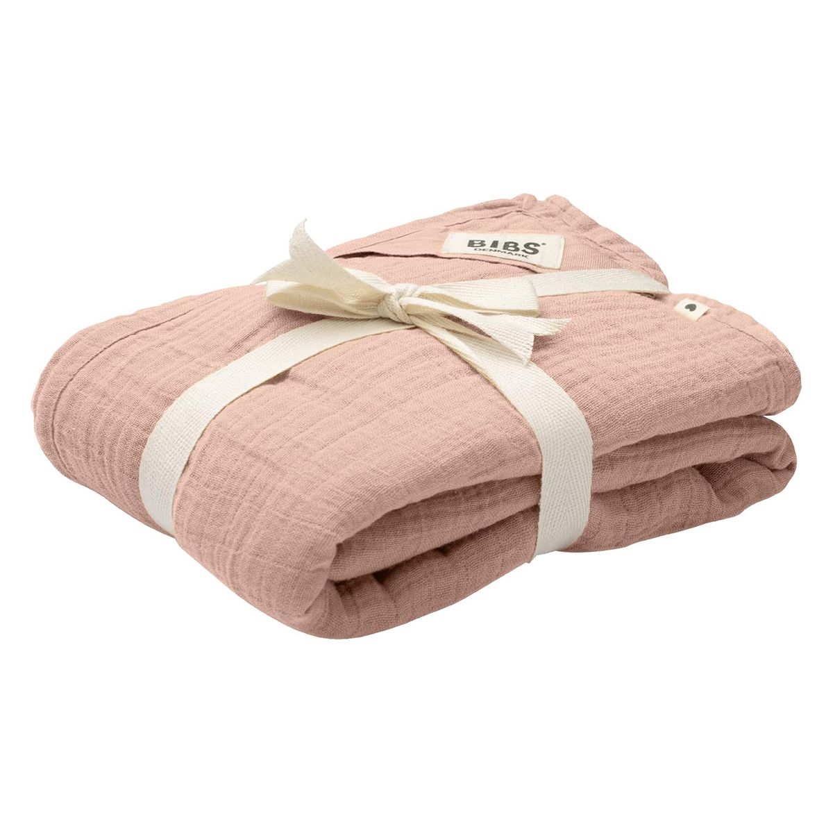 Bibs - Muslin Swaddle 120 x 120 Cm - Blush