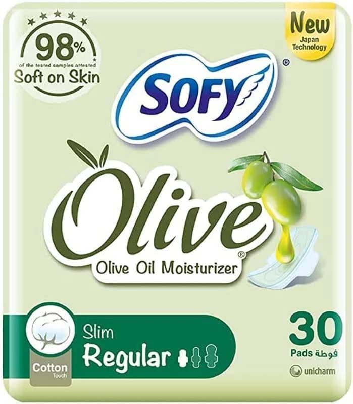Sofy - Olive Oil Slim Wings - 30Pcs