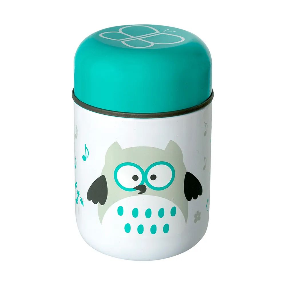 Bbluv - Food Thermal With Spoon And Bowl - Blue