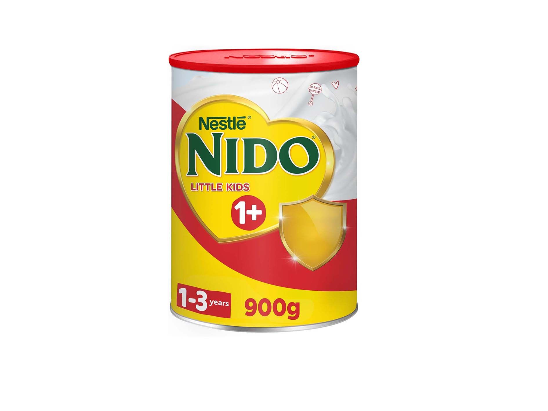 Nestle - Nido Little Kids Milk +1 for 1-3 Years - 900g