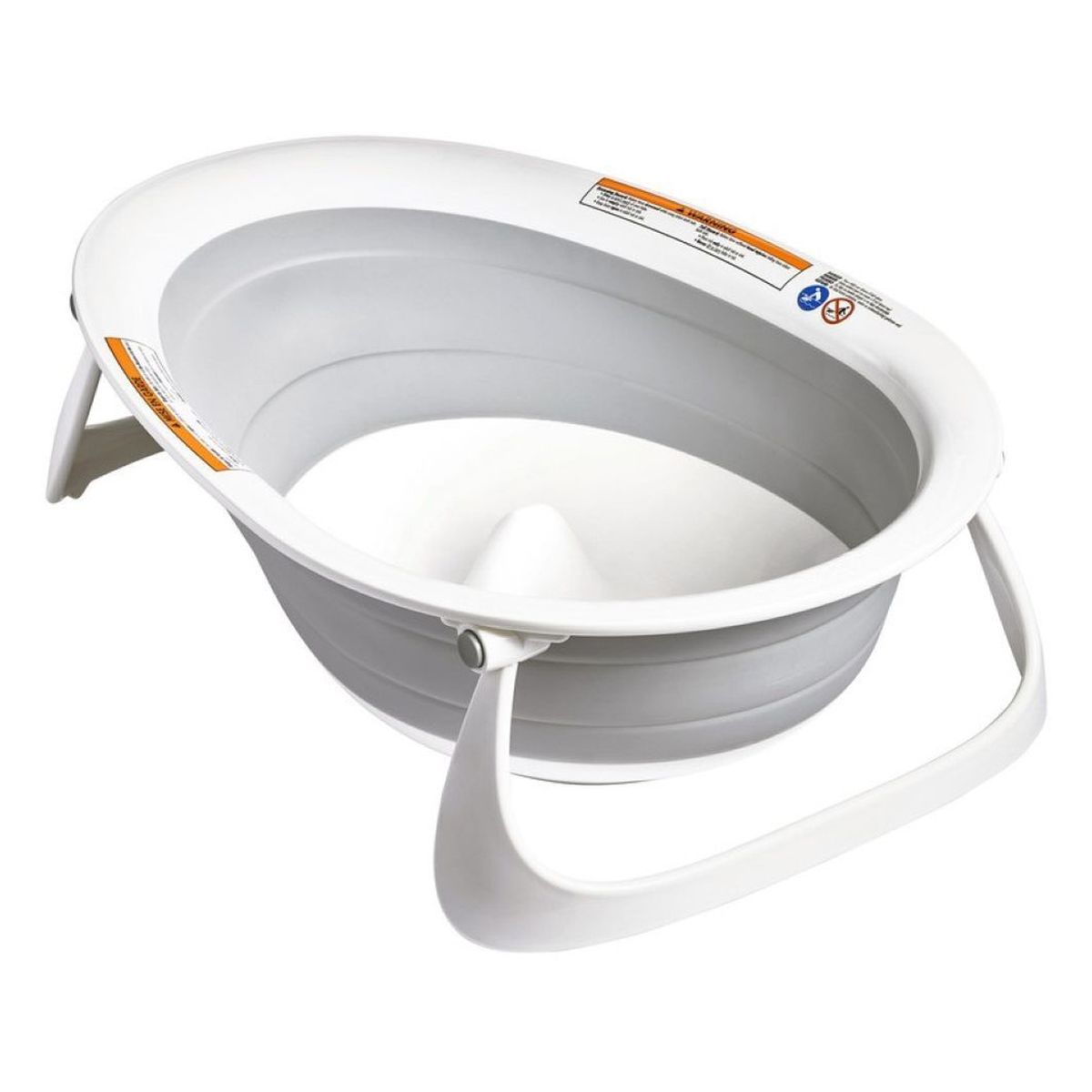 بون - حوض الاستحمام القابل للطي - رصاصي - 0+ شهر